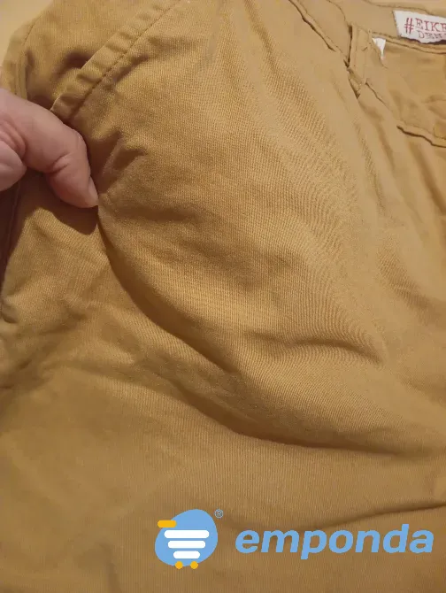 Bermuda de jean color mostaza, de hombre Floresta - imagen 5