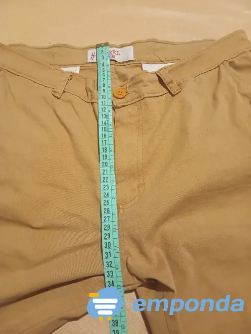 Bermuda de jean color mostaza, de hombre Floresta - imagen 4