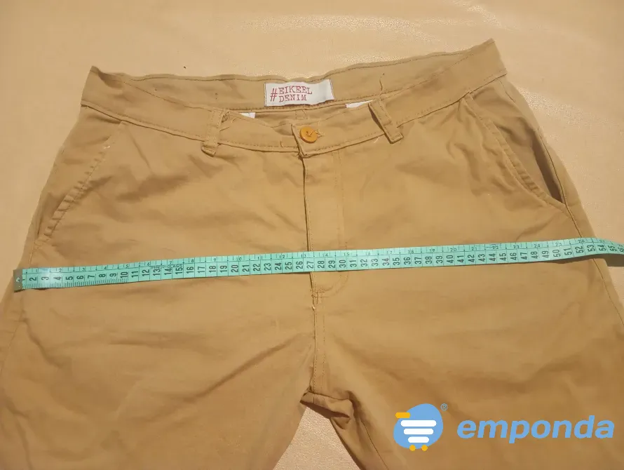 Bermuda de jean color mostaza, de hombre Floresta - imagen 2