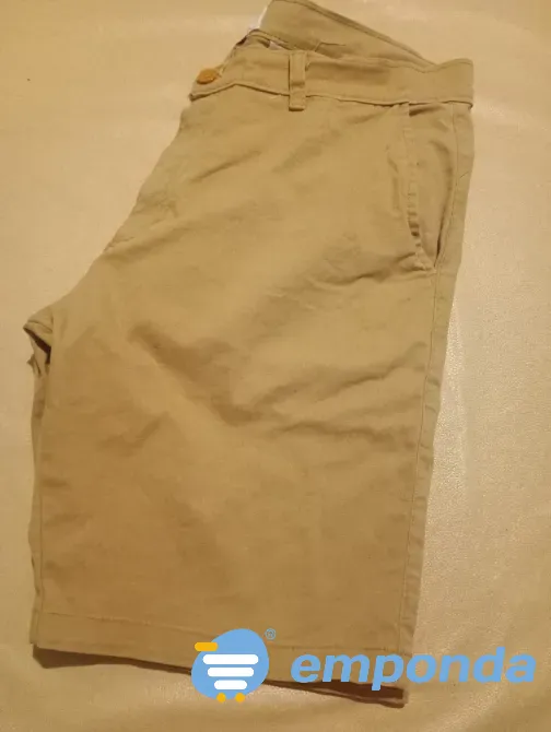 Bermuda de jean color mostaza, de hombre Floresta - imagen 7