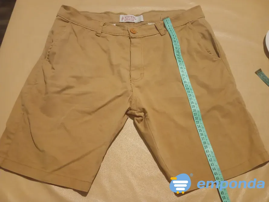 Bermuda de jean color mostaza, de hombre Floresta - imagen 1