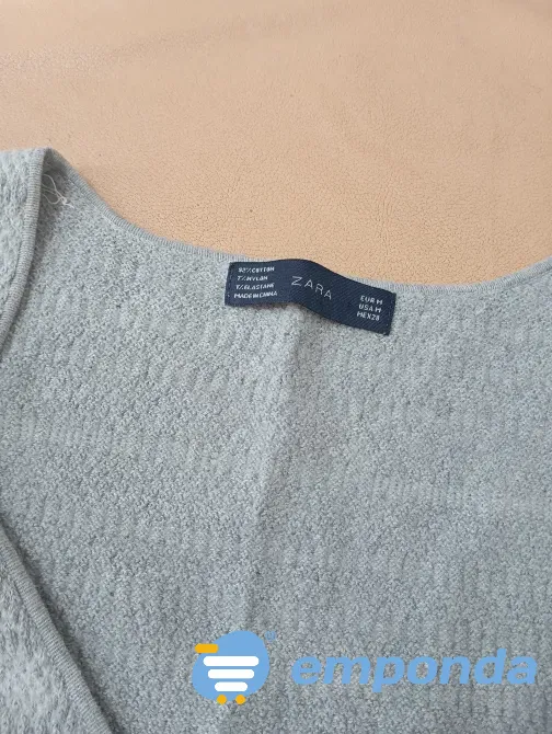 Vestido tipo musculosa, con botones. Zara Floresta - imagen 4