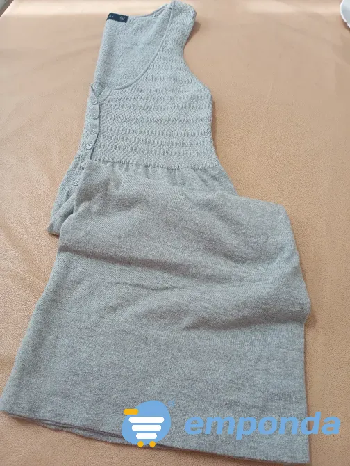 Vestido tipo musculosa, con botones. Zara Floresta - imagen 5