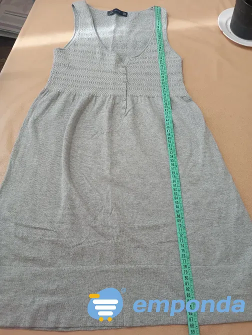 Vestido tipo musculosa, con botones. Zara Floresta - imagen 1