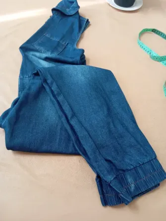 Enterito, mono de jean sin mangas Floresta