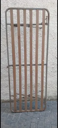 Colchón de 1 Plaza + Cama Catre Regulable Colegiales