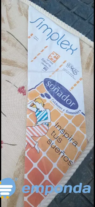 Colchón de 1 Plaza + Cama Catre Regulable Colegiales - imagen 4