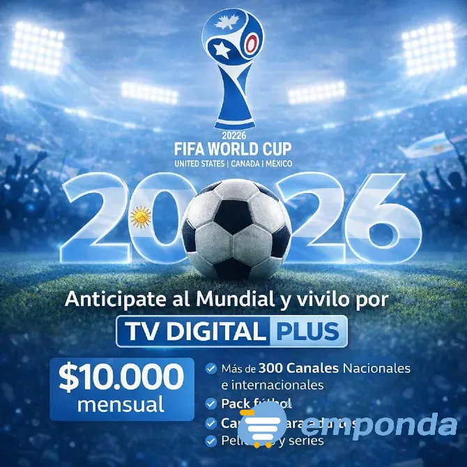 Tv digital completa Malvinas Argentinas - imagen 1