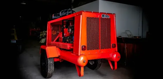 Alquiler de compresores de aire y martillos para obras Córdoba