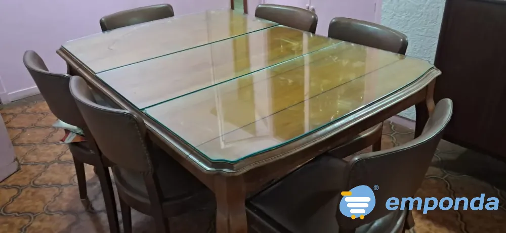 Juego de comedor antiguo Florida - imagen 1