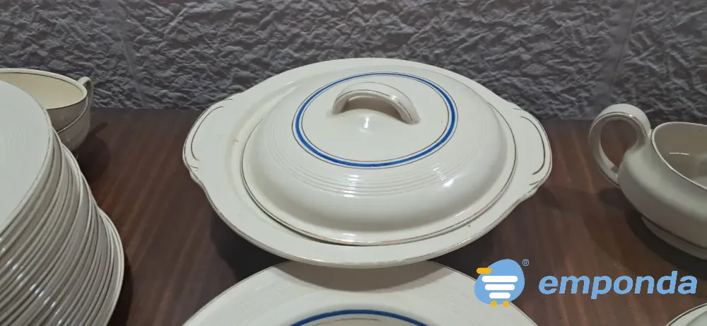 Juego de vajilla Ingles antiguo Florida - imagen 2