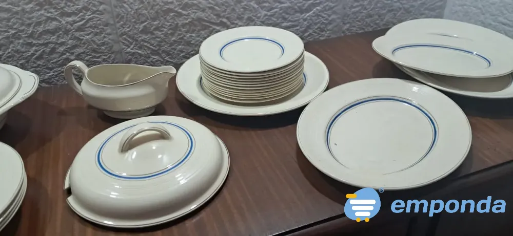 Juego de vajilla Ingles antiguo Florida - imagen 3