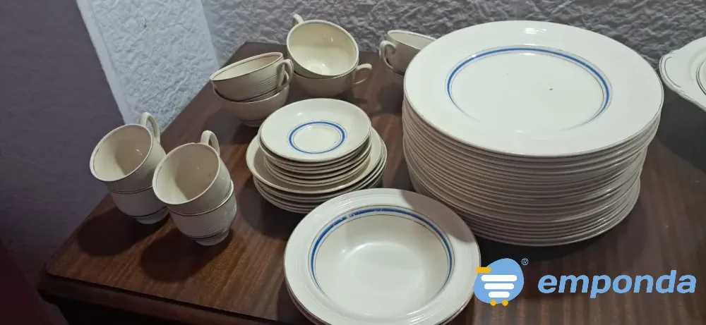 Juego de vajilla Ingles antiguo Florida - imagen 1