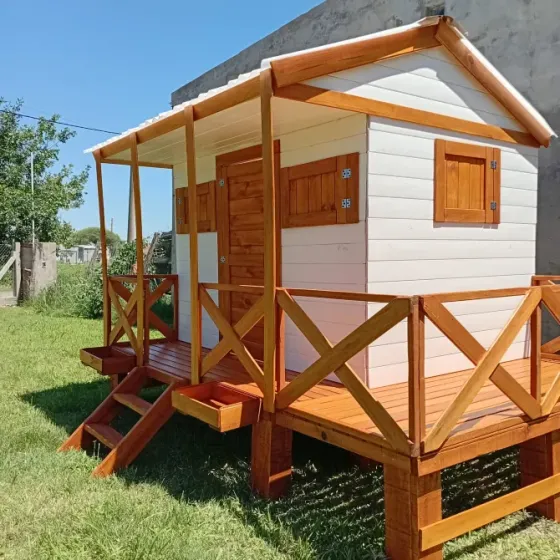 Juegos de madera casitas infantiles Zárate