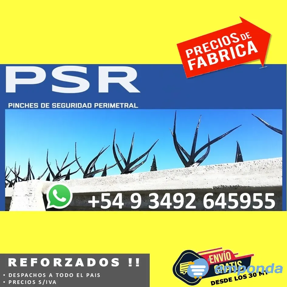 PSR Pinches de Seguridad - SEGURIDAD PARA TU HOGAR!! ROBOS? La Plata - imagen 1