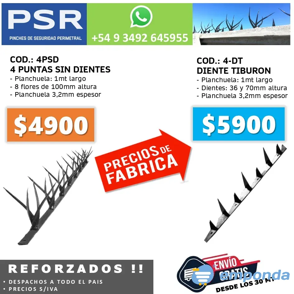 PSR Pinches de Seguridad - SEGURIDAD PARA TU HOGAR!! ROBOS? La Plata - imagen 2