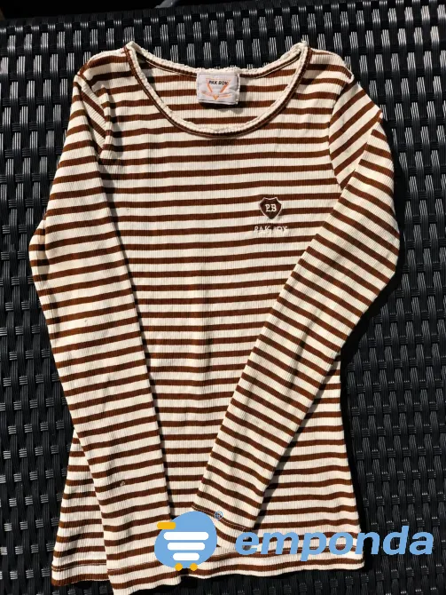 Remeras Manga Larga x8 Niños Talle 8/10 Colegiales - imagen 3