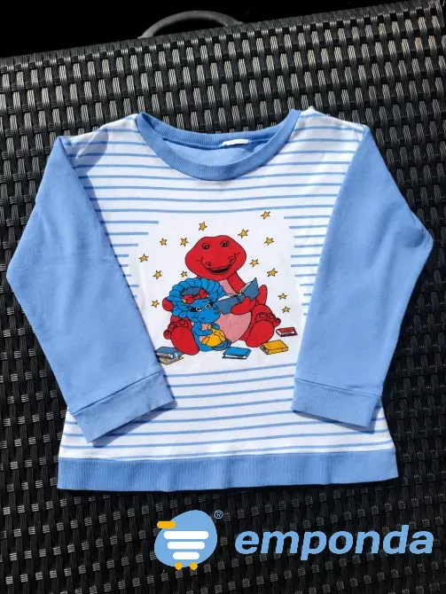 Remeras Manga Larga x8 Niños Talle 8/10 Colegiales - imagen 2