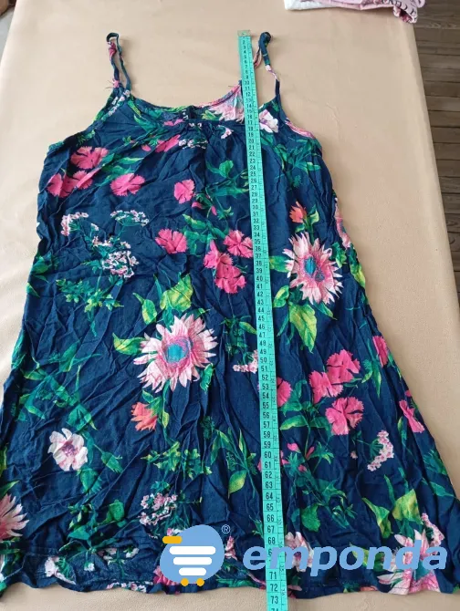 Vestido playero. Corto, super fresco. Impecable Floresta - imagen 2