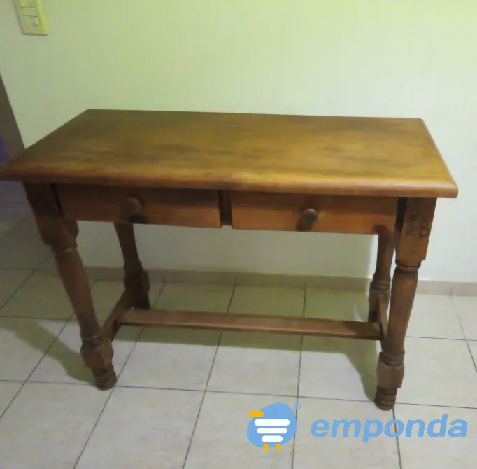 Escritorio de algarrobo San Miguel - imagen 1
