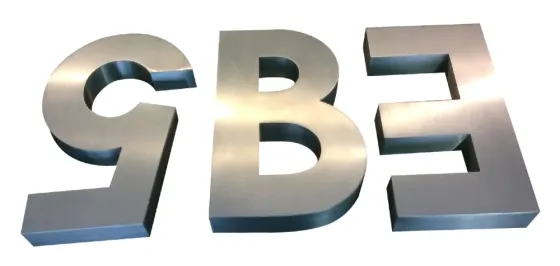 Letras 3d para logos en Colegiales Lanús
