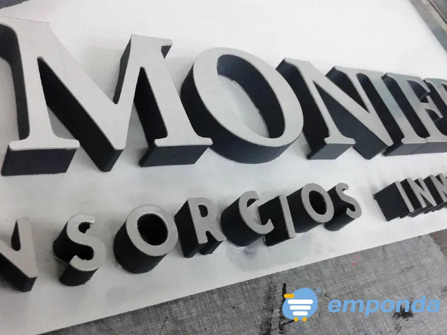 Letras 3d para logos en Colegiales Lanús - imagen 4