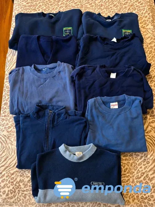 Pack x9 Buzos Niño T.6/8 Colegiales - imagen 1