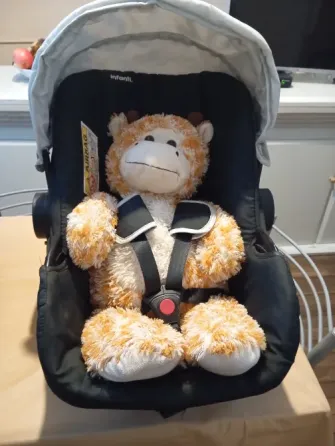 Huevito/Silla de seguridad para auto Infanti Floresta