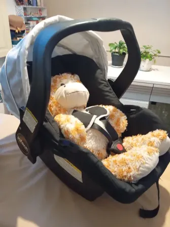 Huevito/Silla de seguridad para auto Infanti Floresta