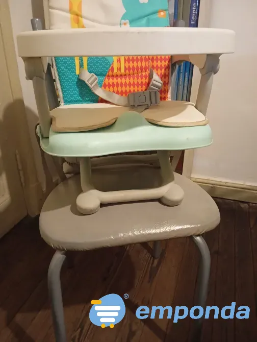 Silla de comer para bebe tipo booster transportable Floresta - imagen 5