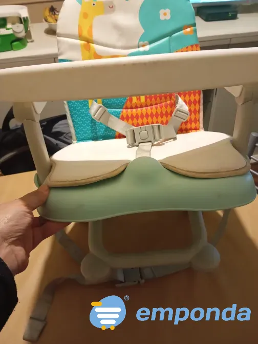 Silla de comer para bebe tipo booster transportable Floresta - imagen 2