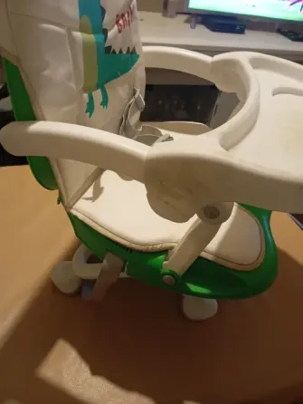 Silla de comer para bebe tipo booster plegable Floresta