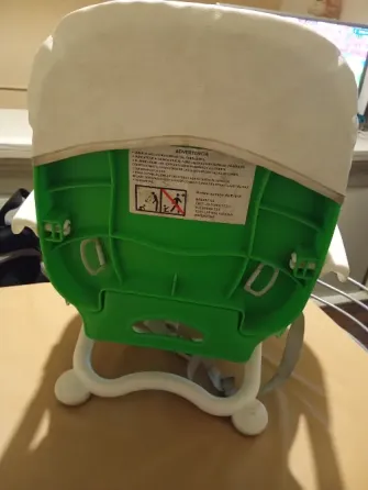 Silla de comer para bebe tipo booster plegable Floresta