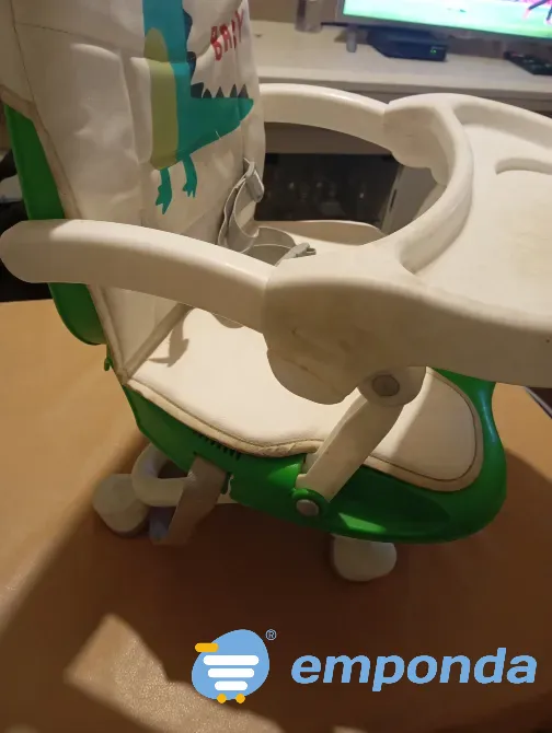 Silla de comer para bebe tipo booster plegable Floresta - imagen 3