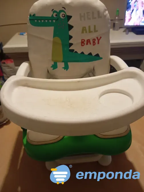 Silla de comer para bebe tipo booster plegable Floresta - imagen 1