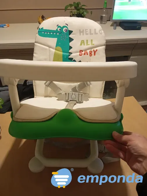 Silla de comer para bebe tipo booster plegable Floresta - imagen 2