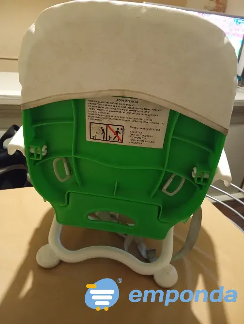 Silla de comer para bebe tipo booster plegable Floresta - imagen 4