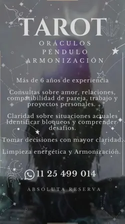 Lecturas de Tarot, Péndulo y Oráculos General San Martín