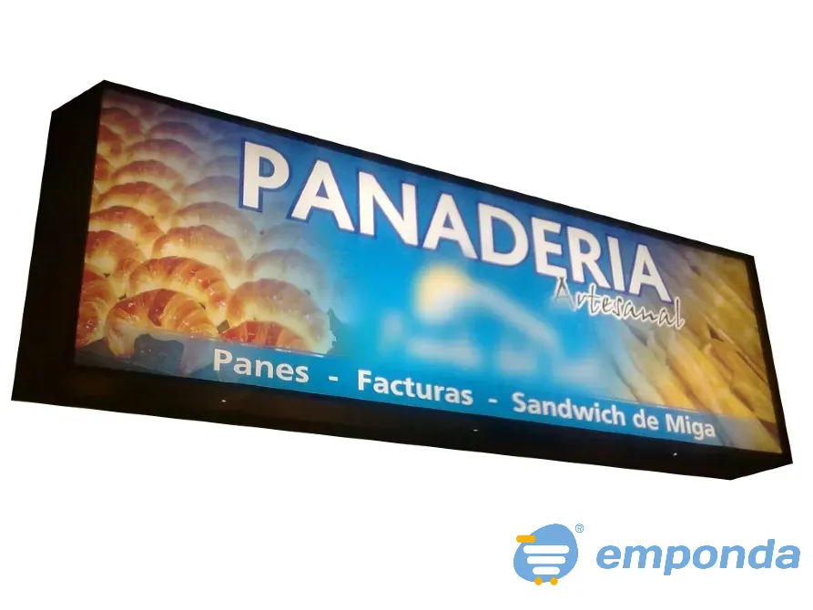 Cartel con luz por dentro en Lanús centro Lanús - imagen 3