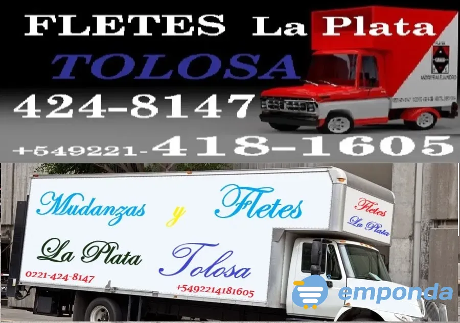 Fletes LA PLATA -Tolosa La Plata - imagen 1