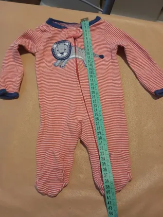 Body de bebe Carter´s manga larga, rayado Floresta
