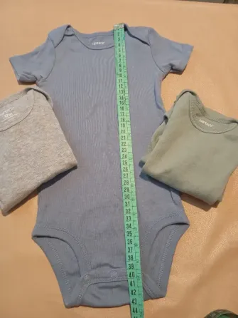 Body de bebe mangas cortas Carter´s Pack x 3. Impecables Floresta