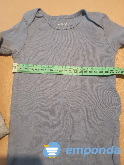 Body de bebe mangas cortas Carter´s Pack x 3. Impecables Floresta - imagen 2