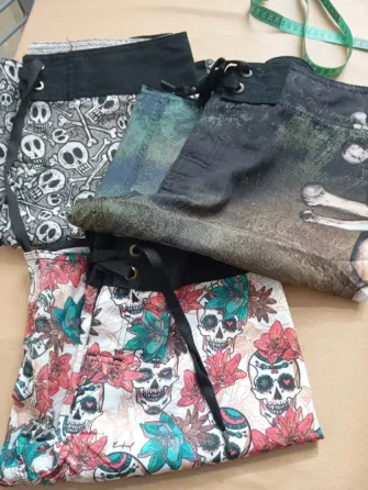 Bermuda playera de hombre. Pack x 3. Eikeel Floresta