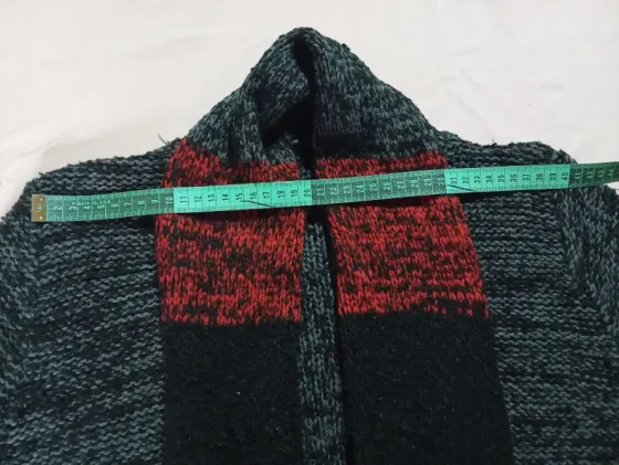 Sacon abierto de lana para mujer Floresta