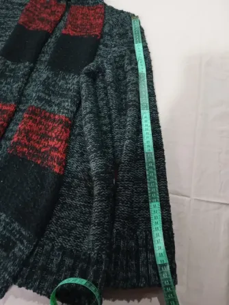 Sacon abierto de lana para mujer Floresta