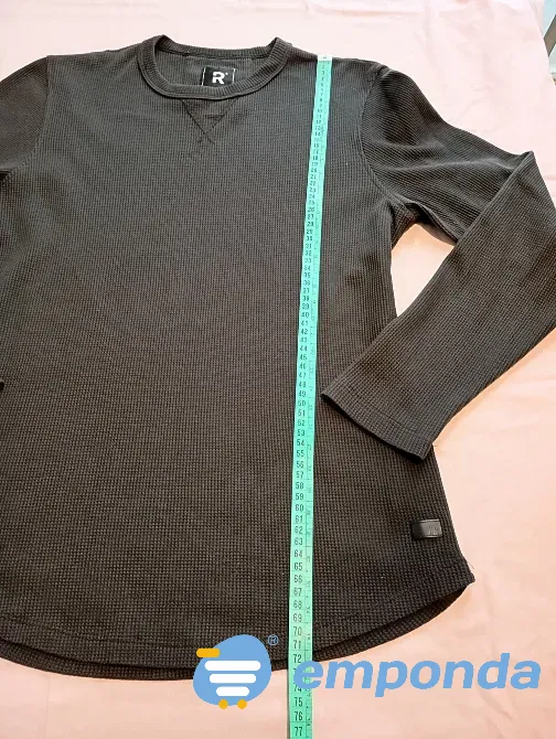 Remera manga larga de hombre tejido panal. Impecable Floresta - imagen 2