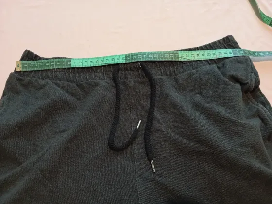 Pantalon simil jean, super elastizado, unisex Floresta