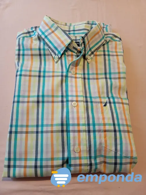 Camisa de hombre, cuadriculada. Impecable Floresta - imagen 5