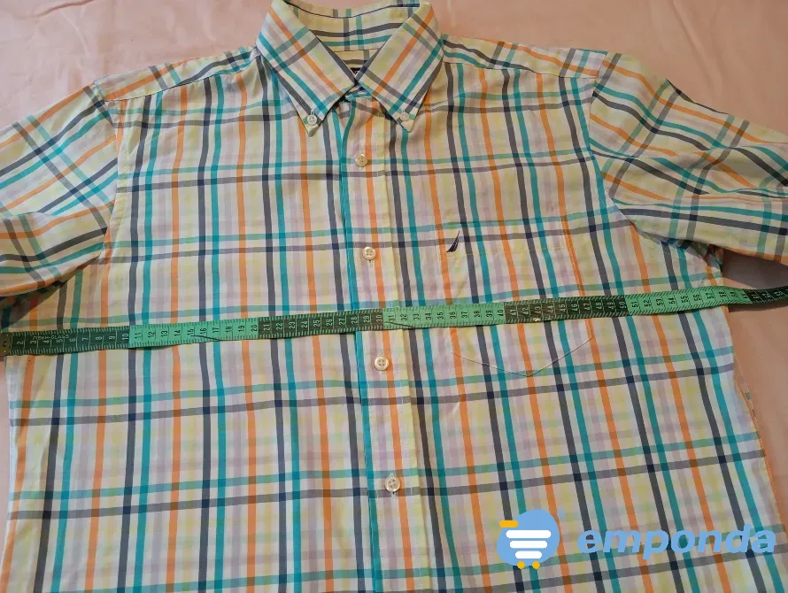 Camisa de hombre, cuadriculada. Impecable Floresta - imagen 3
